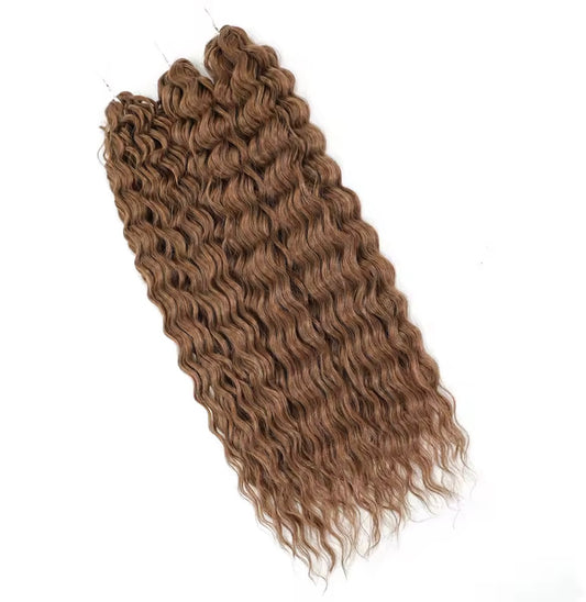 Wavy Dreadlocks - Medium Brown