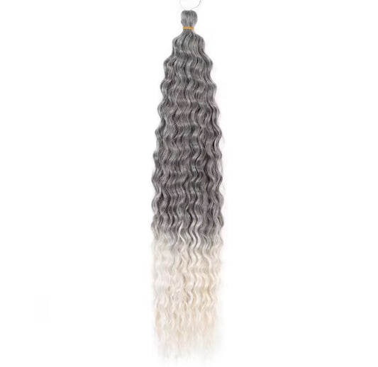Wavy Dreadlocks - Silver Bells