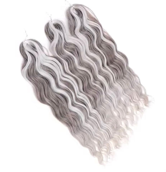 Brushable Waves - Going Gray