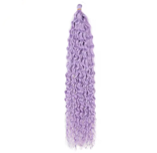 Wavy Dreadlocks - Lavender Frost