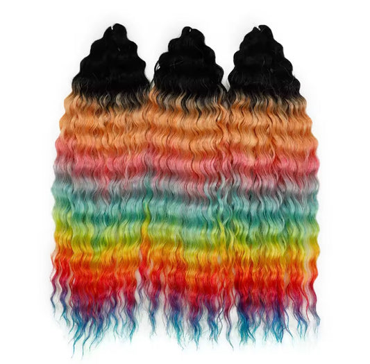 Wavy Dreadlocks - Skittles